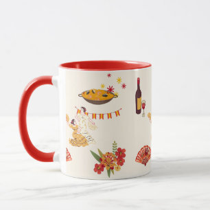 Mug Fête de style espagnol