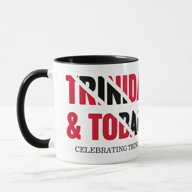 Mug Fête de TRINIDAD TOBAGO 60e (Gauche)