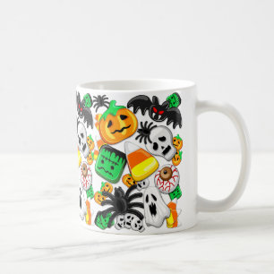 Mug Fête des Candies Éffrayantes d'Halloween