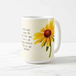 Mug Fête des mères à yeux noirs Susan Floral Photog