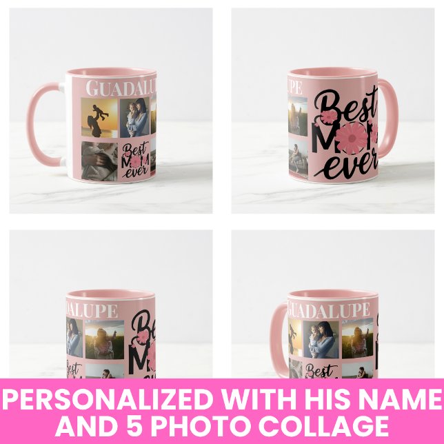 Mug Fête des mères Cadeaux photo Collage (Mother's Day Gifts Photo Collage Mug
)