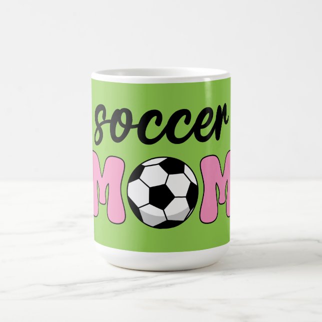 Mug Fête des mères de maman de football (Centre)
