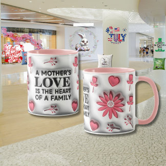 Mug Fête des mères "Effet 3D"