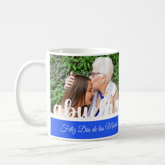 Mug Fête des mères espagnoles Abuela Foto (Gauche)