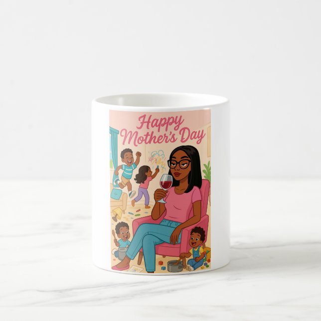Mug Fête des mères et la boue froide (Centre)