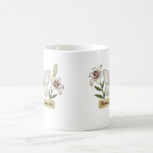 Mug Fête des Mères - Jour de la mère - Papillon Floral