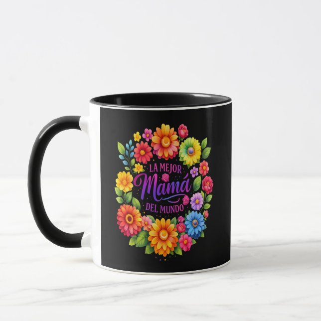 Mug Fête des Mères La Meilleure Maman Du Monde (Gauche)