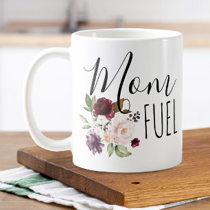 Mug Fête des mères Maman arrose la florale