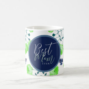 Mug Fête des mères Meilleure maman jamais florale