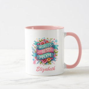 Mug Fête des Mères Nature Amoureux Fleurs Personnalisé