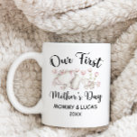 Mug Fête des mères personnalisées 2025, Noms personnal<br><div class="desc">Notre première fête des mères 2025,  Mug personnalisé,  éléphant maman et bébé,  1ère fête des mères,  Noms personnalisés *** si vous rencontrez un problème de conception ou avez besoin d'aide,  vous pouvez me contacter pour obtenir de l'aide.***</div>