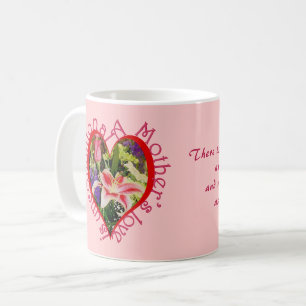 Mug Fête des Mères Rose Floral Amour Poème incondition