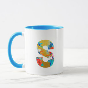 Mug Fête des mères tropicales "S" personnalisées