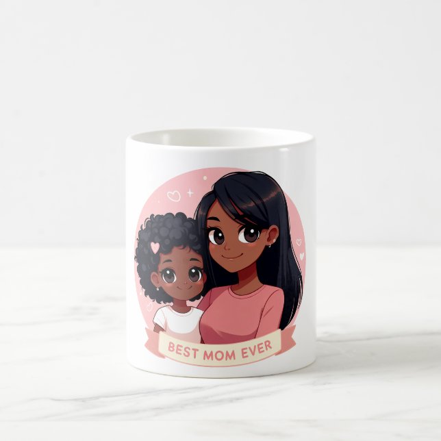 Mug Fête des mères - Une mère et sa fille (Centre)