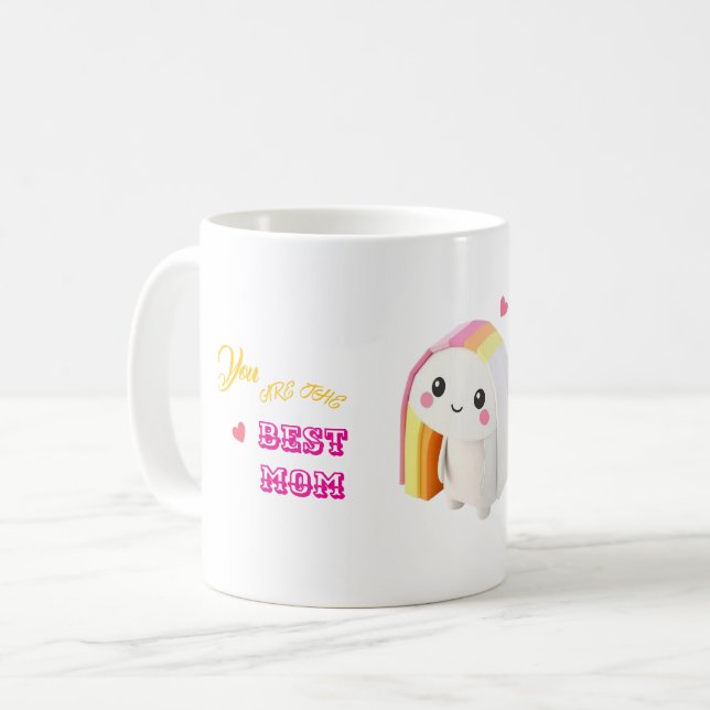 Mug Fête des Mères | « Vous êtes la meilleure maman »  (Devant gauche)