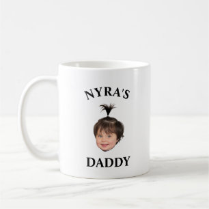 Mug Fête des pères AMUSANTE PÈRE DADDY BÉBÉ FACE À LA
