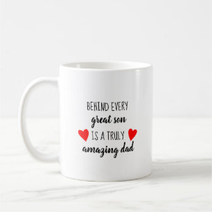 Mug Fête des pères Cadeau de Son Love Dad Citation