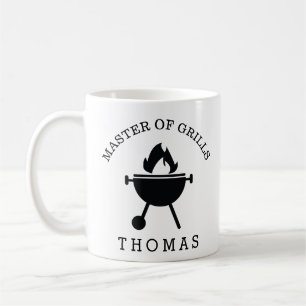 Mug Fête des pères-cadeau Master of Grills Ajouter u