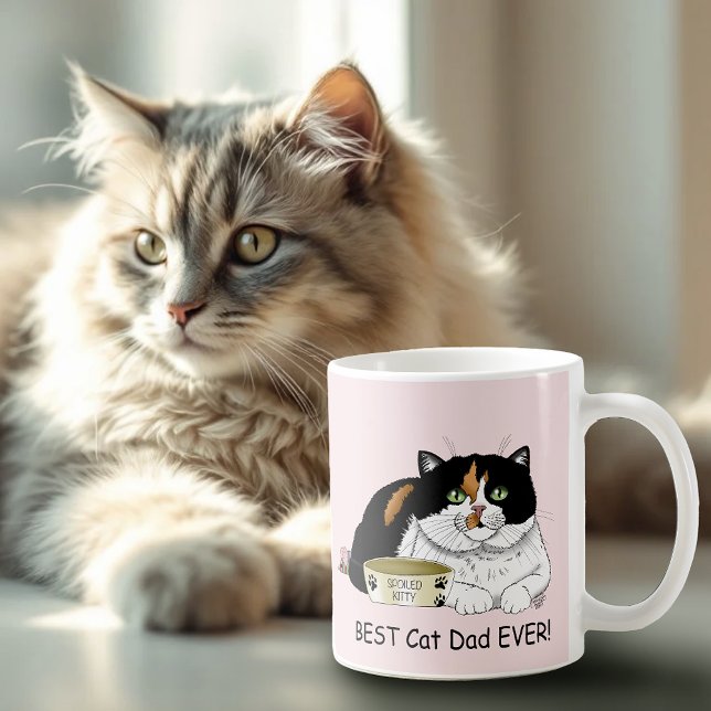 Mug Fête des pères Calico (Créateur téléchargé)