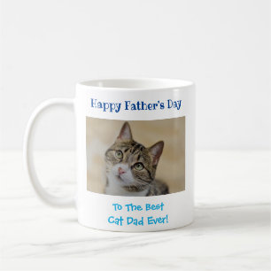 Mug Fête des pères Chat Papa Meilleur au monde de la p