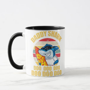 Mug Fête des pères Daddy Shark Doo Doo Doo 2024
