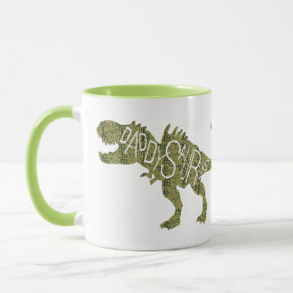 Mug Fête des pères - Daddysaurus Dinosaur vert