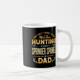 Mug Fête des pères de chasse amusante - Springer Spani