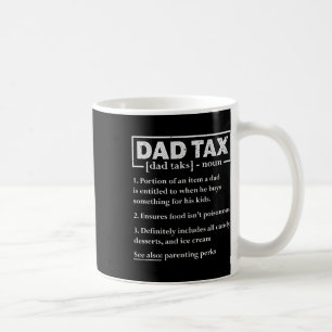 Mug Fête des pères de définition fiscale drôles papa f