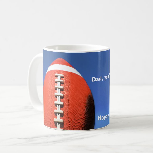 Mug Fête des pères de football papa (Devant gauche)
