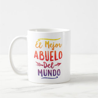 Mug Fête des pères d'EL Mejor Abuelo Del Mundo Grandpa