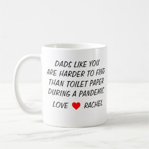 Mug fête des pères Drôle cadeau personnalisé pour papa