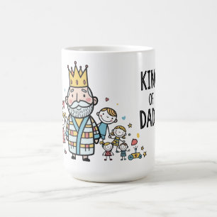 Mug Fête des pères du roi des papas
