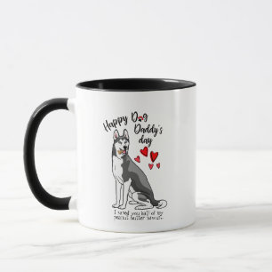Mug Fête des pères heureuse de votre chien de chien de