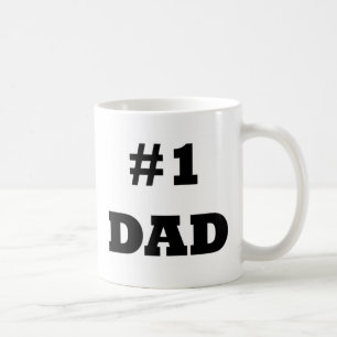Mug Fête des pères heureuse - numéro 1 papa - papa 