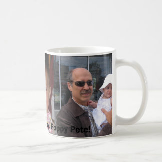 Mug Fête des pères heureuse, pavot Peter !