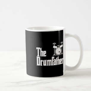 Mug Fête des pères Le Drum-père Drummer Musicien Papa