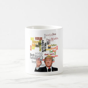 Mug Fête des pères, le meilleur papa président Trum