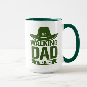 Mug Fête des pères - Le papa qui marche depuis...