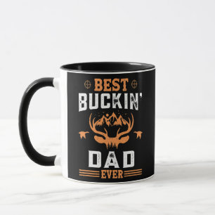 Mug Fête des pères Mens Meilleur Buckin Papa Jamais De