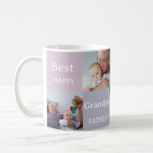 Mug Fête des pères moderne Meilleur grand-père Ever 4 
