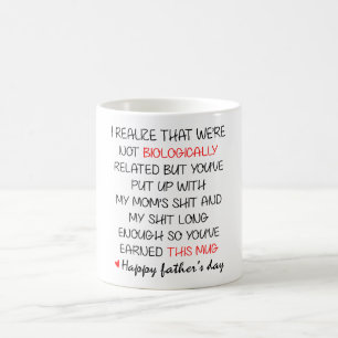 Mug Fête des pères non liée à la biologie