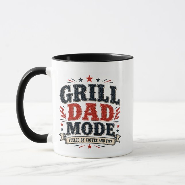 Mug Fête des Pères/ Papa Grill Fun WRAP (Gauche)