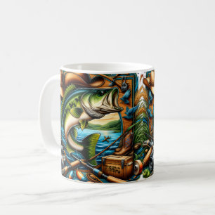Mug Fête des Pères Pêche de la Bass