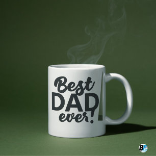 Mug Fête des pères photo moderne de Best Dad Ever
