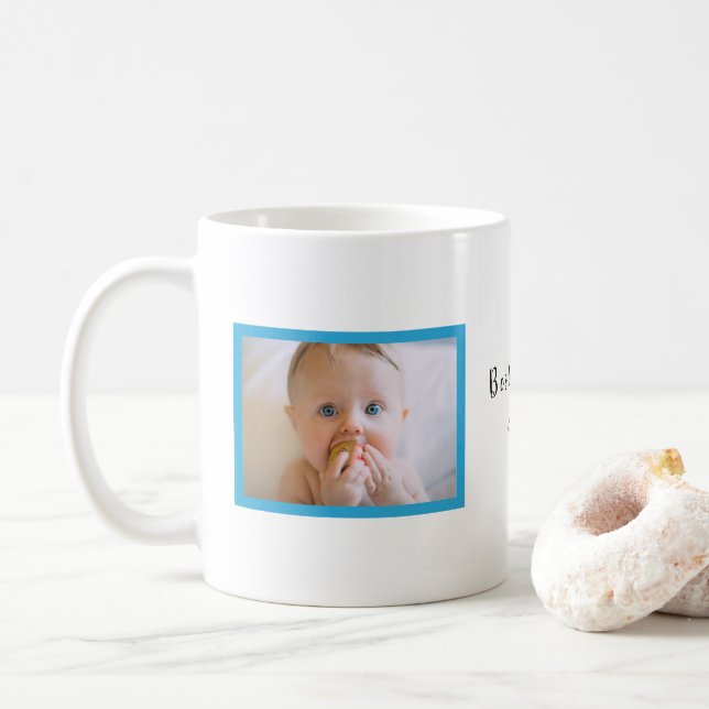 Mug Fête des pères photo personnalisée (Avec donut)