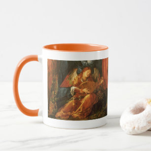 Mug Fête des Rose Garlands Ange par Albrecht Durer