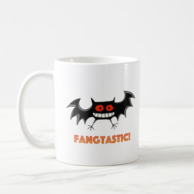 Mug Fête d'Halloween Fangtastique Épouvantable (Gauche)