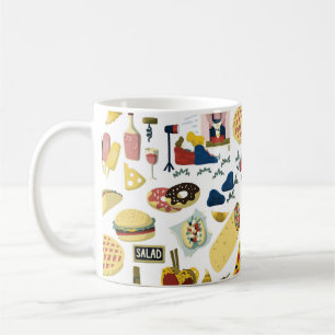 Mug Fête du Camion alimentaire : Motif de dessin