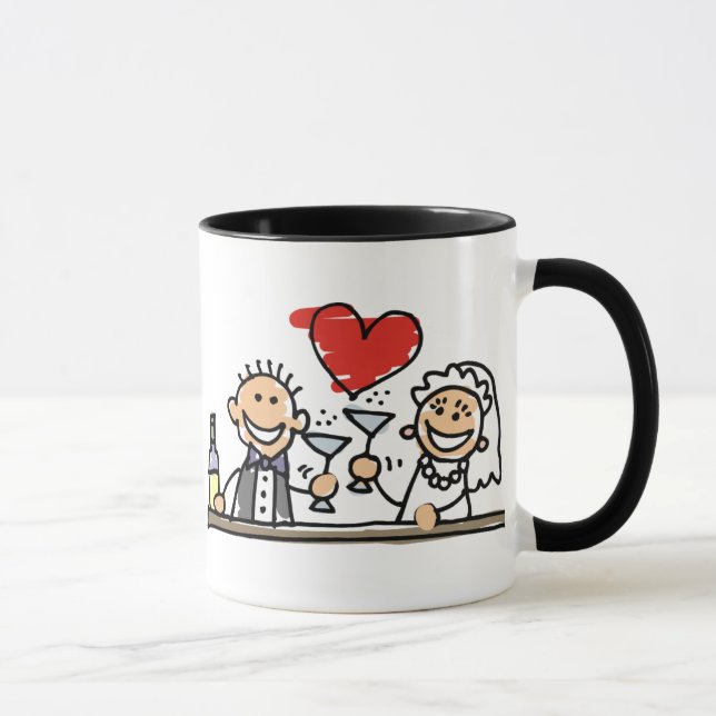 Mug Fête du mariage (Droite)
