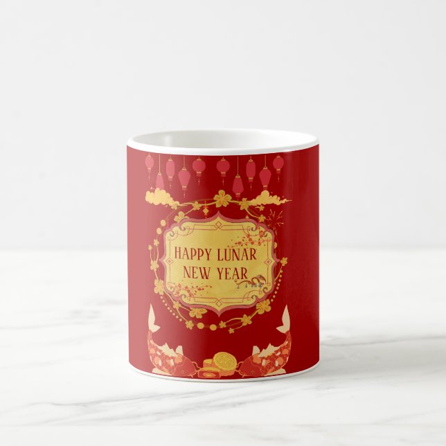 Mug Fête du Nouvel An : une nuit de joie (Centre)